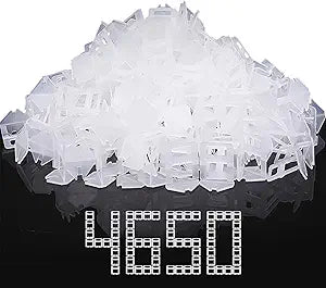 DGSL Tile Leveling System, 4650-Piece 1/8" Tile Spacers Clips Tile Tools, Tile Installation Tools for Professional Ceramic Tile and Stone Installation