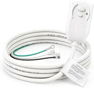 BAOMAIN 10A 120V Power Supply Cable with LCDI Protection, NEMA 5-15P Plug
