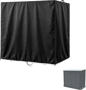 Kasla Storage Cabinet Cover, Outdoor Chest Storage Waterproof Cover, Weatherproof Cabinets Covers for Kitchen Patio Garden Backyard (53"L29"W44"H)