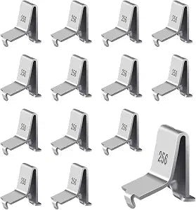 Hosrnovo Shelf Clips, Adjustable Supports Clip for 255 Standard Pilaster