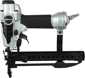 Metabo HPT Narrow Crown Stapler, Pro-Preferred Pneumatic Power Nailers, Finish Stapler for Furniture & Cabinetry, Lightweight Trim Tool, Ergonomic Design, 18 Gauge, 1/2 to 1-1/2 Staples, N3804AB3