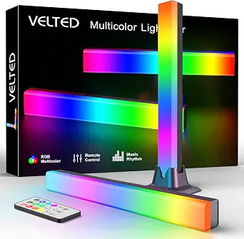 RGB Light Bar Music Sync RGB IC LED Lights Bars USB Powered Remote Control