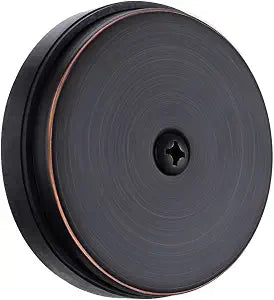 BESTILL Single Hole Bathtub Drain Overflow Plate KitOil Rubbed Bronze