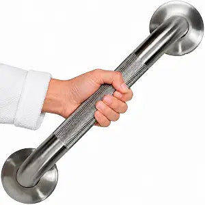 Vive Textured Shower Grab Bars for Elderly - Safety Handrail for Bathroom