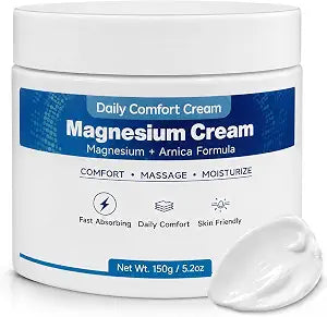 Relief Magnesium Cream - Magnesium Lotion with MSM & Arnica