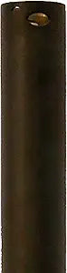 River of Goods Glam 36 Inch Ceiling Fan Down Rod 0.5" Standard Diameter, Oil Rubbed Bronze - Exclusively for River of Goods Ceiling Fans