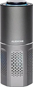 ALIENONE AP-C2-D Car Air Purifier, Portable Personal Mini Unit for Car Home Office Bedroom Desk Travel RV Camping, Compact Quiet Design, 360┬░ Airflow for Small Spaces