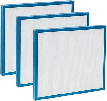 Nispira AF-20FL AP-25CRF AF-25 True HEPA Filter Compatible with HoMedics AP-20 AP-25 AR-20 AF-25FL Total Clean Air Purifiers, 3 Pack