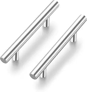 Ravinte Cabinet Handles,6" Length,3.75" Hole Center,Brushed Nickel,30 Pack