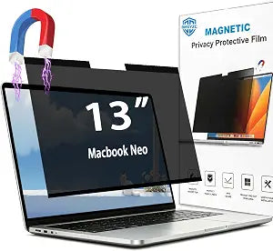 Magnetic Privacy Screen Protector for 2026 MacBook Neo 13 inch