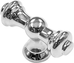 Alzassbg 2" Polished Chrome Vintage Retro Cabinet Knobs 10 Pack, AL6085CP