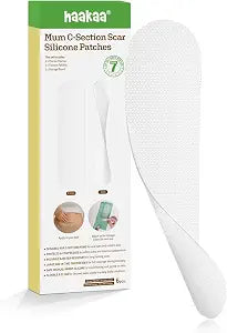 haakaa C Section Scar Silicone Strips, 0.5mm & 1mm Medical Grade Silicone