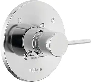 Delta Modern Shower Valve Kit - Trim & Handle Replacement, Chrome T14059-PP Series (Handle Not Included)