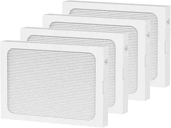Nispira Compact70 UA-65H Dehumidifier Replacement Air Filter Compatible with Santa Fe Ultra70, Element, MERV 13 High-Efficiency Filtration, 9 x 11 x 1, 4-Pack
