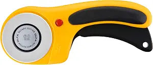 OLFA 60mm Ergonomic Squeeze-Handle Rotary Cutter (RTY-3/DX) - 12-Layer
