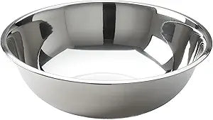 American Metalcraft 20 qt Stainless Steel Mixing Bowl,Silver