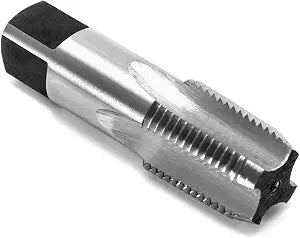 QWORK 1/2"-14 NPT Pipe Tap  Metal Thread Repair Tool for Steel, Iron & Copper Fittings