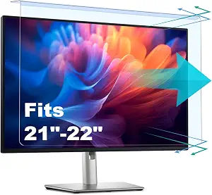 Anti-Blue Light Anti-Scratch Screen Protector for 22 Inch Monitor
