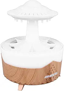 Rain Clouds Humidifier with 7 Changing Colors, Add a few drops of essential oil to enjoy a delicately scented home, Operates smoothly and silently for bedrooms, nurseries