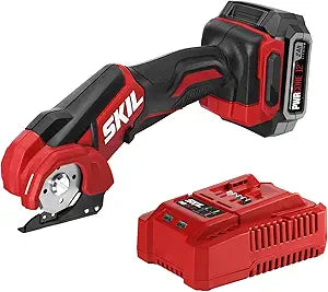 SKIL PWRCORE 12 12V 1/4-Inch Multi-Cutter Kit, Includes 2.0Ah Battery and Charger - ES4651A-10