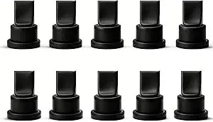 10-Pack B-108288 Duckbill Valves Replacement for Sloan Flush Valve Parts, Compatible with Flushmate 503 & 504 Series, Durable Rubber Check Valve