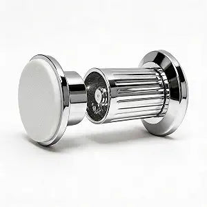 HIGHCRAFT Adjustable Jiffy Shower Curtain Rod Flange, Chrome Plated ABS, Expands From 1" to 1-1/2", Pack of 2