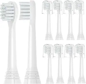 Kids Replacement Heads for Made by Dentists Electric Toothbrush, White