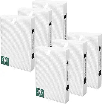 HPA300 Replacement Filters R for Honeywell HPA300 HPA200 HPA100 HPA090 Series Air Purifier, Compatible with HRF-R3 & HRF-R2 & HRF-R1, 6-Pack by APPLIANCEMATES