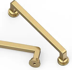 Asidrama 10 Pack 5 Inch(128mm) Champagne Bronze Cabinet Pulls Kitchen Cabinet Handles Champagne Drawer Hardware for Cupboard