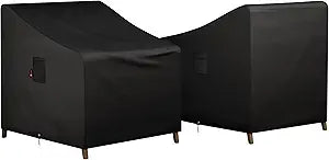 iBirdie Waterproof Outdoor Chair Covers 35 x 38 x 31 inch 2 Pack Patio Furniture Covers