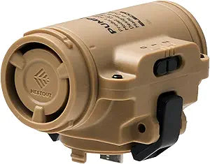 NESTOUT Pump-1 Air Pump for Camping, Modular Outdoor Inflator for NESTOUT Batteries (Sold Separately), Quiet Dual-Speed Brushless Motor, 8 Nozzles for Mattress, Pads & Floats
