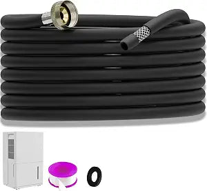 5FT Dehumidifier Drain Hose with 3/4 Inch FHT Rust-Resistant Connector