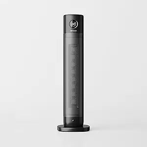 Emerson SmartVoice 32" Tower Space Heater, Offline Voice Control, 1500W Fast Heating, 65┬░ Oscillation, 9Hr Timer, Remote & Touch Control