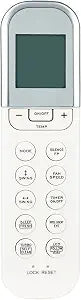 RG36B/BGE RG36F/BGEF RG36C/BGE Replace AC Remote Compatible with Midea A/C