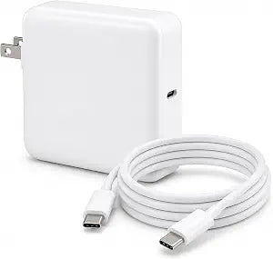 100W USB C MacBook Charger Compatible with MacBook Pro 13 14 15 16 inch MacBook Air 15 13 inch Fits All USB C Laptop Device and Comes with 6Ft Type C Cable