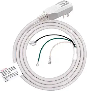 ELEGRP 0651515LY L15515 L22515 14AWG LCDI Power Cord Plug for A/C Air Conditioner, E250451 UL Certified, 7.5FT Leakage Current Detection Interrupter Replacement, 120V 15A 1800W 60Hz NEMA 5-15P, 1 Pack