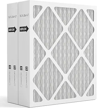 FLRQB5FR17M11 16.7" x 26" x 4.7" Air Filter Merv 13, Compatible with trane TFM175B0FR0 FLRQB5FR17M13 Air Filter, Replacement for QuikBox Media Filter, 2Pack