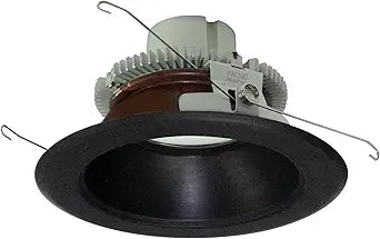 Nora Lighting NLCBC2-65130BZBZ-10 6 in. 3000K 120V Triac & ELV Dimming Cobalt Click Round Reflector LED Retrofit, Bronze - 1000 Lumen