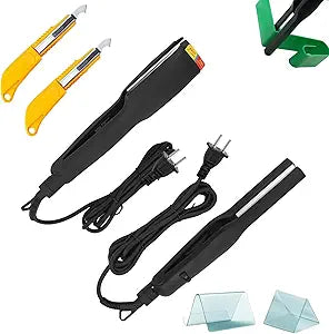 110-240V Acrylic Bending Machine, Manual Plastic Arc Angle Bending Machine, Acrylic Cutting Machine, Metal Bender Hand Tool, with 2 cutting hooks