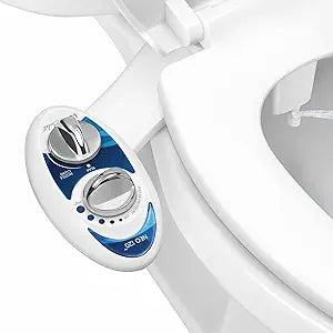 LUXE Bidet NEO 120 - Bidet Attachment for Toilet Seat, Blue