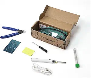 CircuitMess Tools Pack | Complete DIY Kit for Soldering & Assembly | Includes Soldering Iron, Pliers, Screwdrivers & More