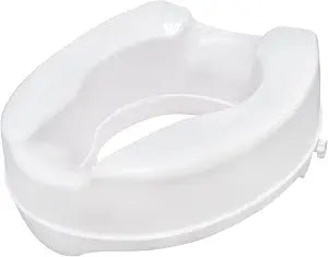 Drive Medical Raised Toilet Seat with Lock, Standard Seat, 4 Inch