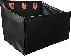 Large Dog Car Seat, Upgraded PU Leather Back Seat Extender with Hard Bottom, Waterproof Pet Car Seat Cover for Medium Sized Dog, Pet Hammock for Cars, SUVs, Trucks