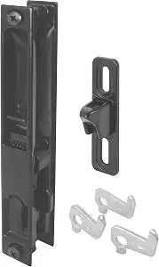 PRIME-LINE MP1043 Sliding Door Flush Handle Set, Black Diecast