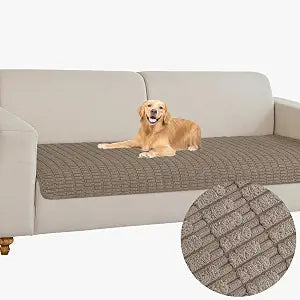 Muamar Dog Bed Cover Sofa Protector,Anti Slip Waterproof Sofa Covers for Living Room Couch Covers,Sofa Mat,Seat Cover,Dog Mat,Pet Pad for Furniture 1 Piece (30x70 inch, Brown)
