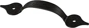 Franklin Brass (5-Pack)  Matte Black Cabinet Handles, 3-1/2 Inch Hole Center, Classic Pulls for Drawers, Kitchen Cabinet Door, Dressers | Hammercraft