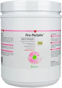 Vetoquinol Pro-Pectalin - Supports Digestive System & Stool Firmness for Dogs & Cats - Chewable Probiotic Supplement for Intestinal Support - For All Breeds - 250 Count