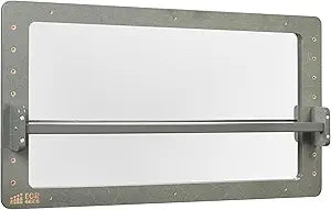 ECR4Kids Wall-Mounted Coordination Mirror, Montessori Furniture, Grey Wash