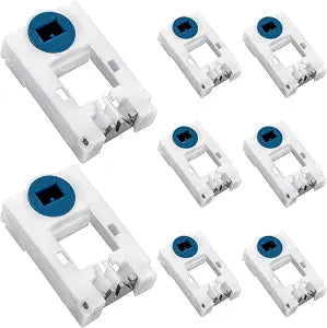 Briwooody 8pcs Window Spiral Balance Pivot Lock Shoe Window Accessory