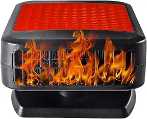 12 Volt Car Heaters,150W Protable Windshield Defogger, 2 in 1 Dashboard Heater for Car